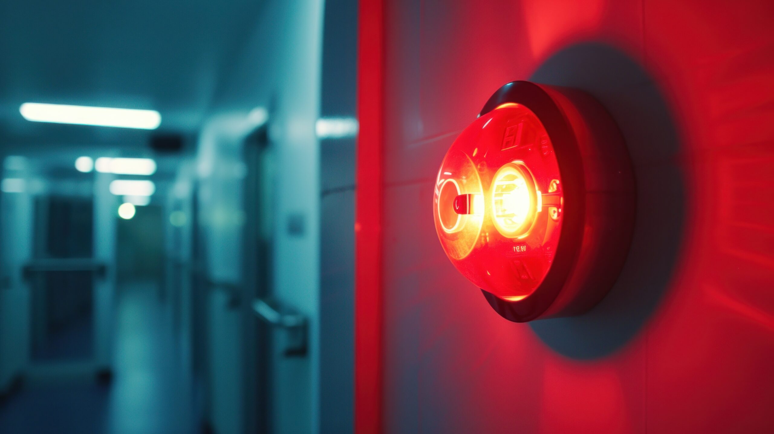 Fire alarm detector, strobe light Fire alarm detector, strobe light